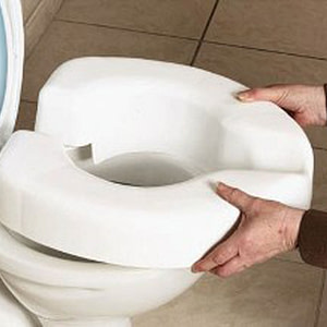 Toiletverhoger Novelle Clip-on, fixatie zonder klemschroeven